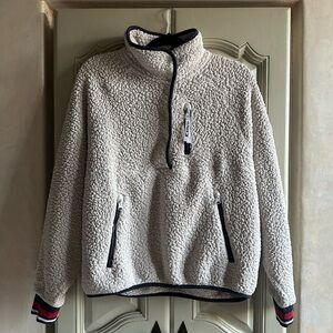 Tommy Hilfiger Cream Pullover Jacket